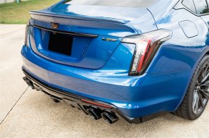 Cadillac CT5-V Performance Exhaust - CORSA Performance - Axle-Back, Dual Rear Exit, Twin 4.5in Tips, No Drone RSC Technology - Black - `22-`25
